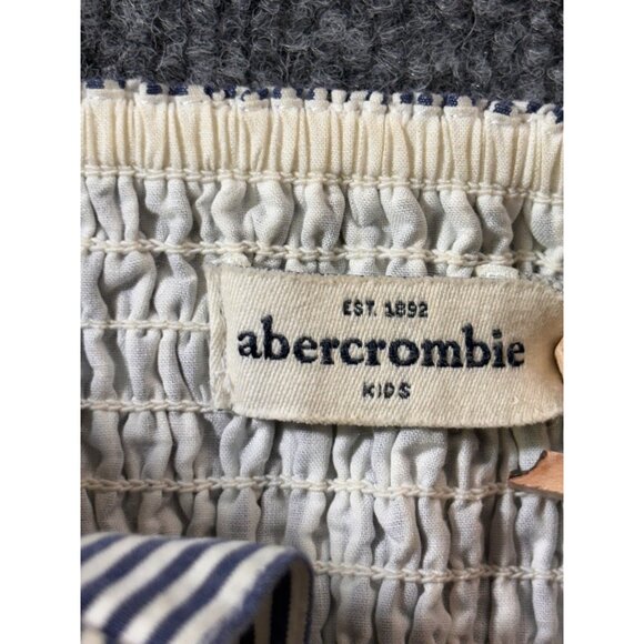Abercrombie & Fitch girls dress size Large spagetti strap Stripes with ruffles - Picture 5 of 12